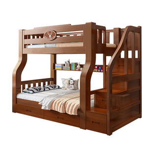全实木上下床双层床小户型儿童床男孩女孩两层子母床上下铺高低床