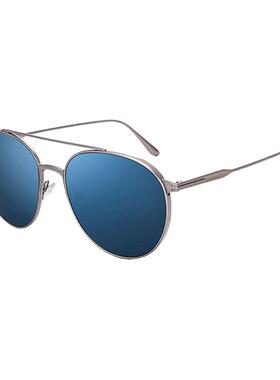 汤姆福特双梁飞行员潮酷墨镜男女