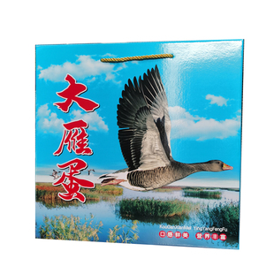 鑫海包装大雁蛋礼盒包装盒大雁蛋盒现货定制包装鹅蛋双黄蛋包装盒