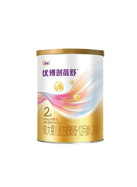 圣元优博剖蓓舒奶粉2段150g