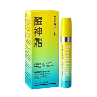 提神醒脑神器学生上课防困抗疲劳柠檬薄荷清凉油开车犯困醒神霜