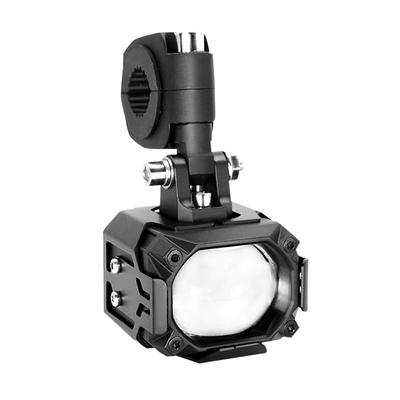 石栏摩托车射灯电动车铺路灯远近光爆闪LED切线透镜辅助灯GT20MAX