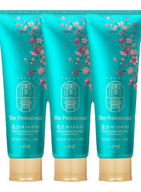 LG睿嫣润膏去屑洗发水女套装头皮净爽控油250ml*3