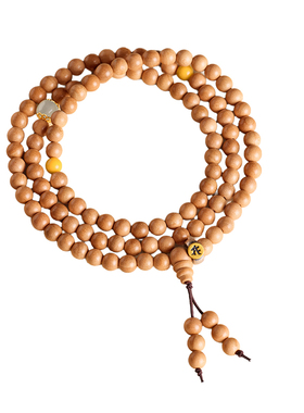 【本命年】天然老桃木本命佛手串