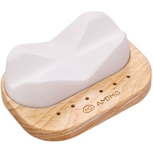 AMDMG日系橡木打磨机手柄笔托支架垫收纳底座美甲店专用工具配件