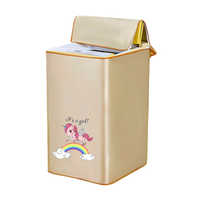 波轮上开洗衣机罩防水防晒防尘套全包盖布海尔小天鹅美的通用外罩