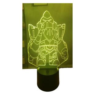 现货荒野乱斗众神之王布洛克埃德加手办礼物游戏电竞氛围3D小夜灯