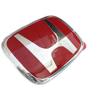 适用木田十代八代思域飞度雅阁改装奥德赛锋范镜面红标方向盘车标