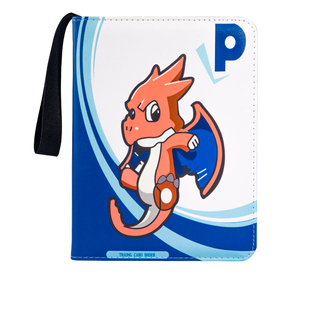 九宫大容量格活页拉链卡牌集卡册四宫格PTCG宝可梦卡片卡牌收藏册