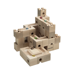 EASYCOOL|标准版滚珠轨道积木弹珠儿童早教益智玩具|5cm基尺