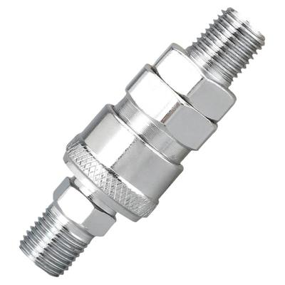 金正气动铁镀铬材质快插