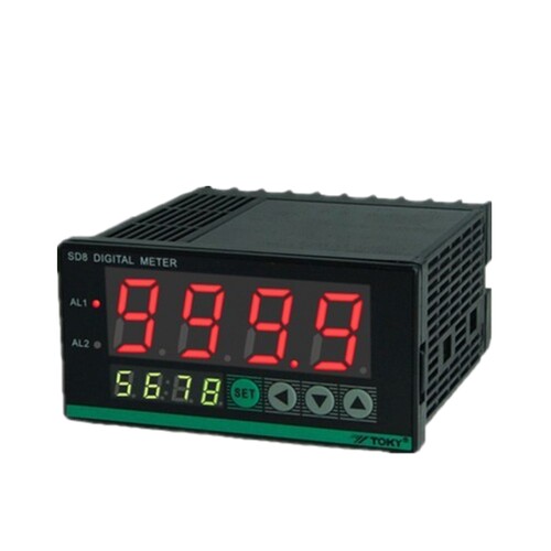 东崎SD8-A10智能数显传感器表SD8-RC10B转速频率压力显示仪原装