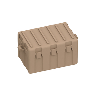 军事人仔第三方迷你武器箱小颗粒装备配件收纳盒儿童拼装积木玩具