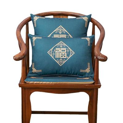 绮寐海绵新中式防滑坐垫