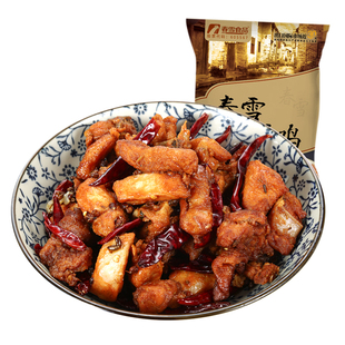 春雪辣香鸡半成品麻辣鸡块辣子鸡冷冻鸡肉加热即食方便菜空气炸锅