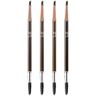 PCL眉笔化妆专用防水防汗持久刀削眉笔定位砍刀设计木质硬心眉笔