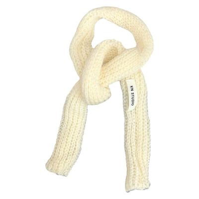 秋冬季日系女士长条围巾