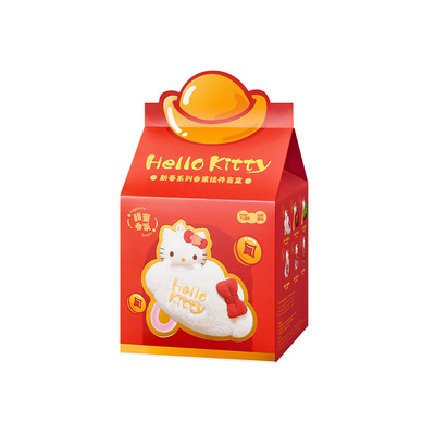 马克图布HelloKitty新春毛绒香薰挂件盲盒新年生日礼物三丽鸥正版