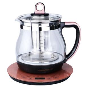 LONGLI龙力养生壶家用多功能全自动煮花茶玻璃保温果茶烧水大容量