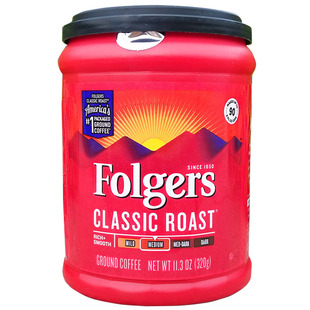 福格斯经典咖啡粉现磨无咖啡因FOLGERS CLASSIC GROUND COFFEE
