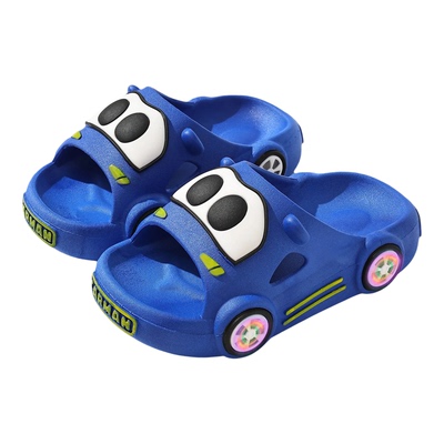 可爱宝宝小汽车防滑凉拖
