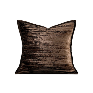 柏洛斯Coco『觀物』美拉德风棕咖抱枕客厅沙发靠垫高级感腰靠枕套