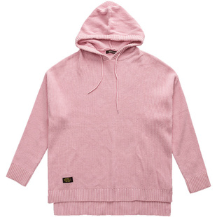 韦恩泽维尔加肥加大春夏大码潮牌情侣宽松学生连帽毛衣男5921