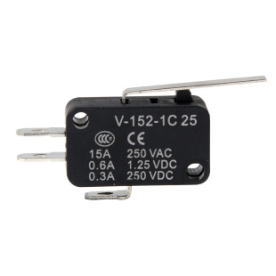 模具开关微动开关 V-155-1C25 限位开关 行程开关 自复位3脚微型