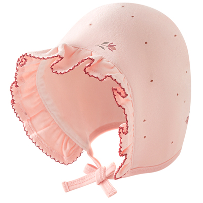 汤尼倍儿纯棉护耳帽女宝宝春秋款