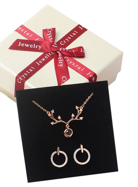 2024年新款潮925纯银女组合项链