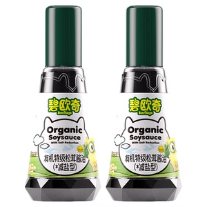 碧欧奇有机松茸酱油减盐减钠60%