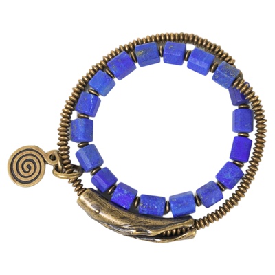 百搭不挑人颜色浓郁青金石手串