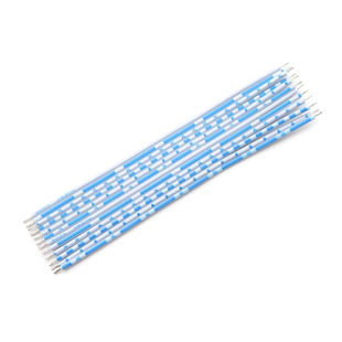 XH2.54端子线TJC3 蓝白红白排线 12P压端子不穿胶壳12排 线束加工