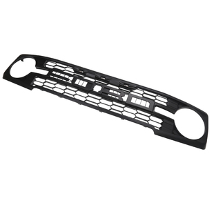 适用国产烈马中网改装猛禽格栅带灯中网框装饰Bronco前脸中网配件