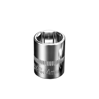 【镀铬超硬】1/4小飞套筒4-14mm