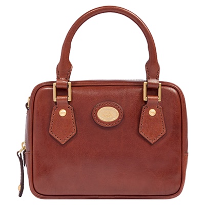 The Bridge/桥牌【植鞣工艺】STODO系列女士牛皮手提斜挎波士顿包