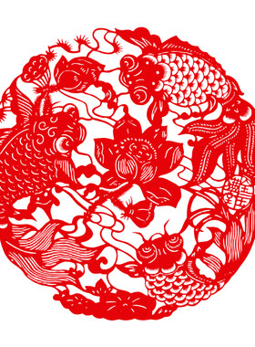 传统非遗手工宣纸剪纸窗花镂空剪纸成品装饰画中国风玻璃门窗贴纸
