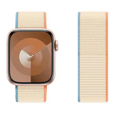 适用applewatch表带尼龙回环新款