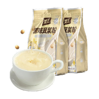 龙王家庭装原味甜味豆浆粉组合