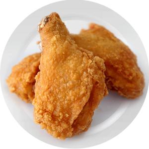 春雪黄金脆皮鸡腿油炸鸡裹粉炸鸡腿清真冷冻小吃半成食品4斤炸鸡