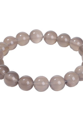 天然玛瑙手串女款小众设计单圈珠