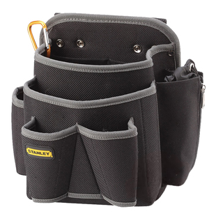 STANLEY史丹利工具方型多功能尼龙加厚便携式工具袋四袋工具腰包