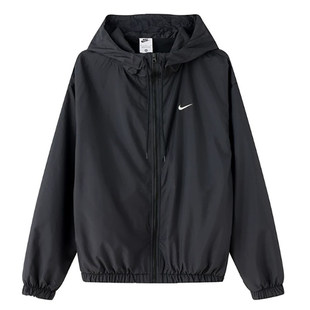 Nike耐克外套女装2026秋季新款运动服宽松防风连帽夹克IM8162-133