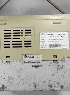 询价-士林变频器SE-021-0.4K-D 实物图220V0.4K