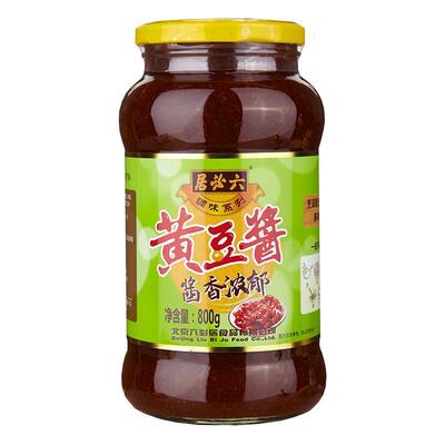 六必居0添加剂黄豆酱中华老字号