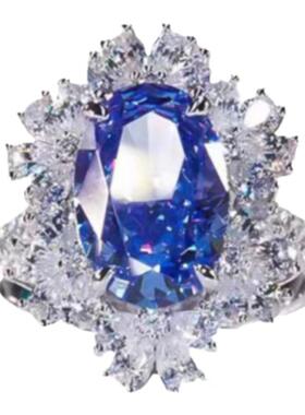 pringxy女其他复古蓝宝石戒指