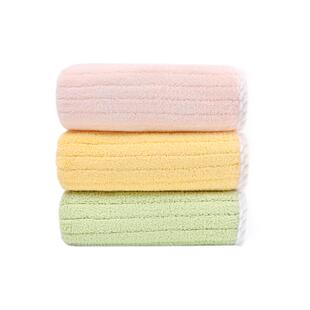 毛巾洗脸比纯棉强吸水不掉毛家用女男士面巾珊瑚绒洗澡结婚