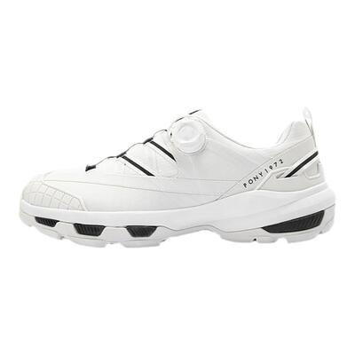 PONY1972波尼男鞋冬季低帮旋钮耐磨舒适休闲运动鞋 244M1GA01RW