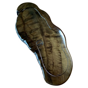 小叶桢金丝楠阴沉木整块随形手工实木干湿泡茶盘茶海天然纹理