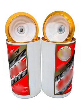 飞天原瓶改装造型茶叶罐高端送礼